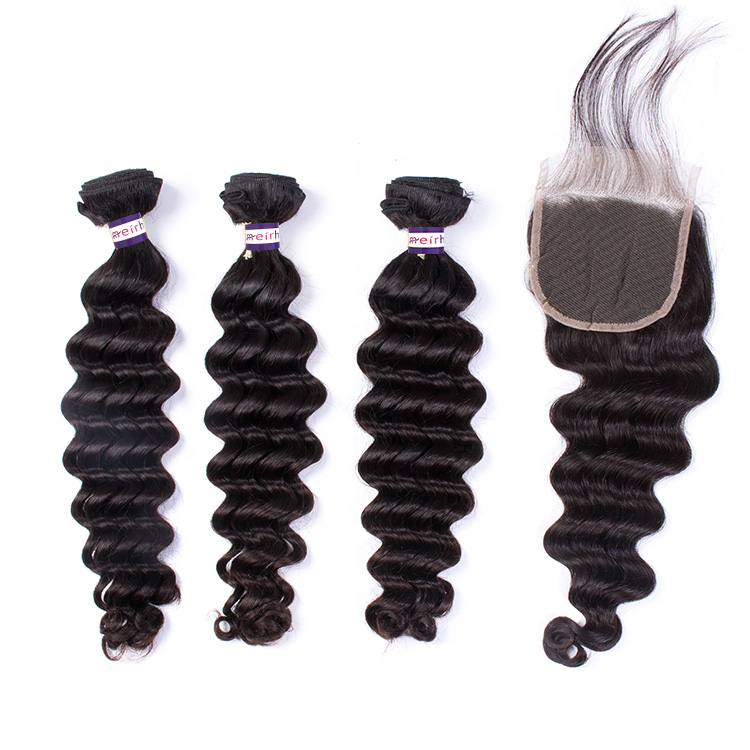 Malaysian Hair Deep Wave Bundles Hair Product Manufacturer
