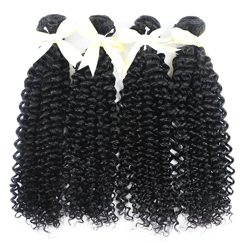 Best virgin brazilian curly human hair weave